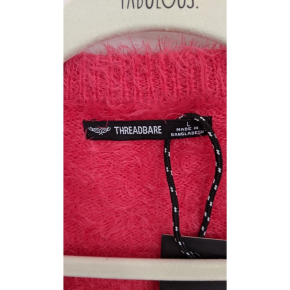 ASOS Threadbare Hot Pink Fuzzy 3 Piece Lounge Set - Picture 6 of 6